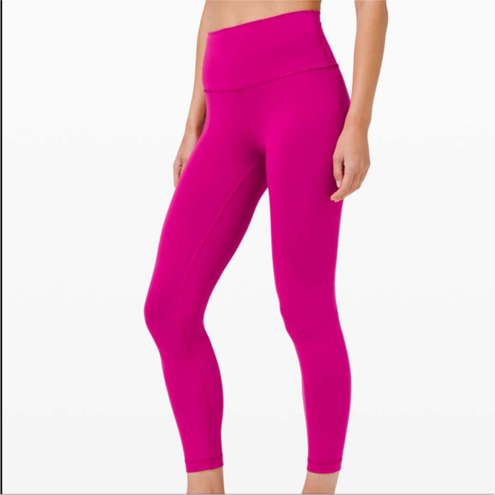 Lululemon Wunder Train Ripened Raspberry sz 8